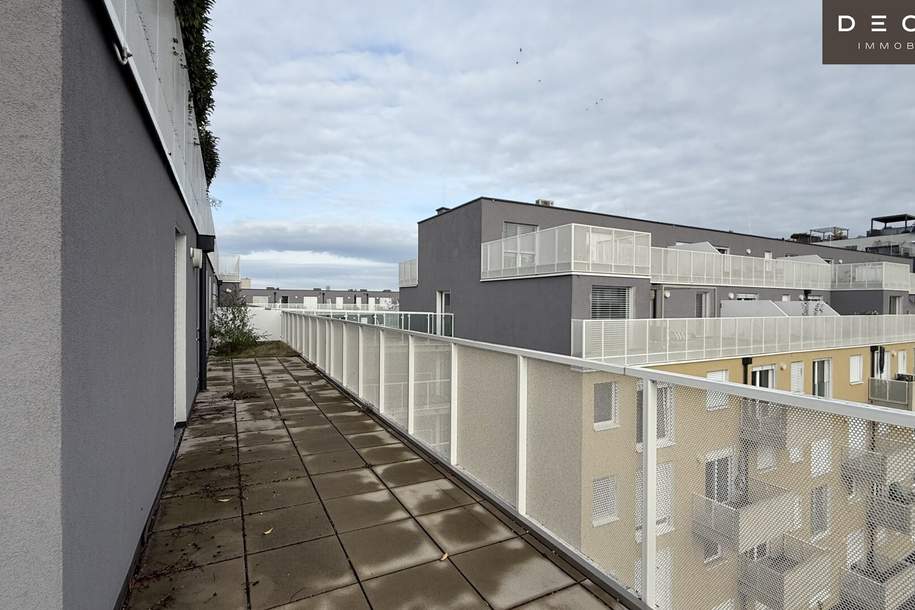 | TERRASSE | 3 ZIMMER | ASPERNSTRASSE U2 | KLIMATISIERT | SMARTES WOHNEN, Wohnung-miete, 1.499,71,€, 1220 Wien 22., Donaustadt