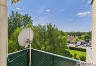 Helle Dachgeschosswohnung mit Loggia in der Auvorstadt