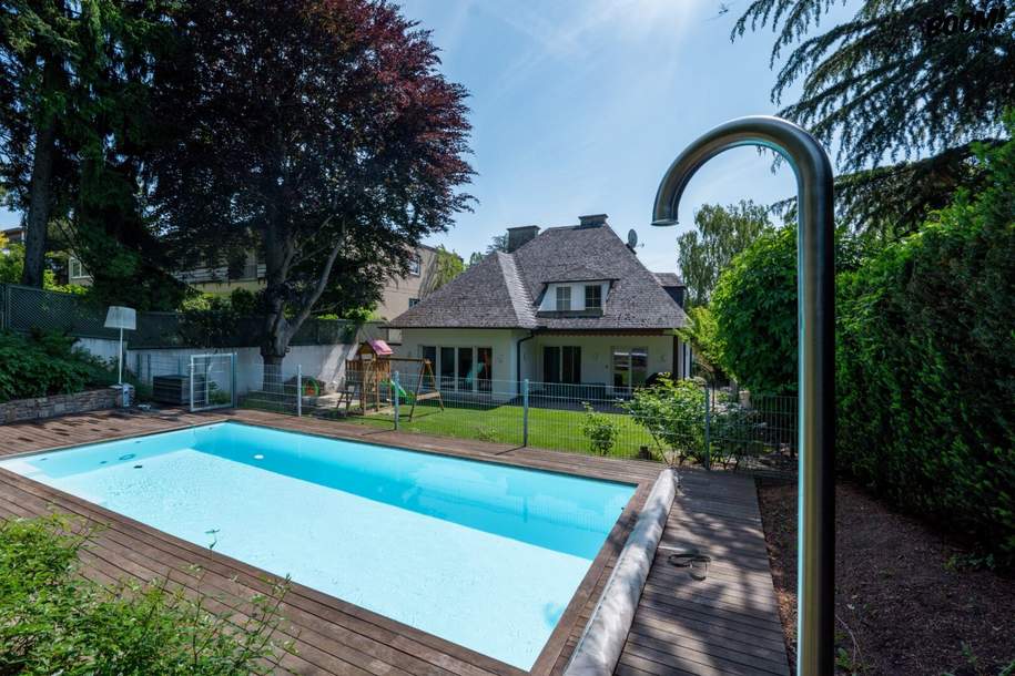 Privates Refugium mit Stil – Einfamilienhaus in idyllischer Grünruhelage des 19. Bezirks, Haus-kauf, 3.950.000,€, 1190 Wien 19., Döbling