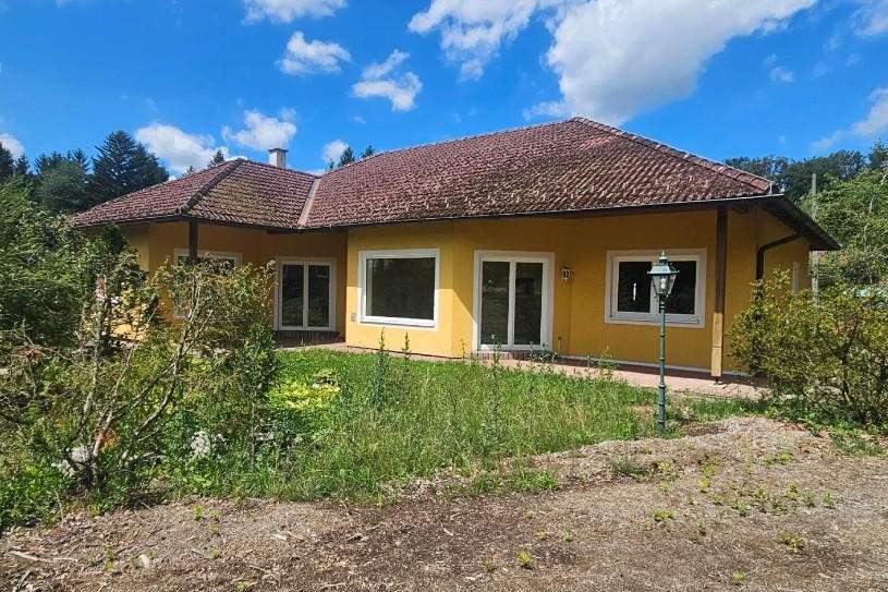 BAUMEISTERBUNGALOW IN FABELHAFTER WALDRANDLAGE, Haus-kauf, 450.000,€, 3033 Sankt Pölten(Land)