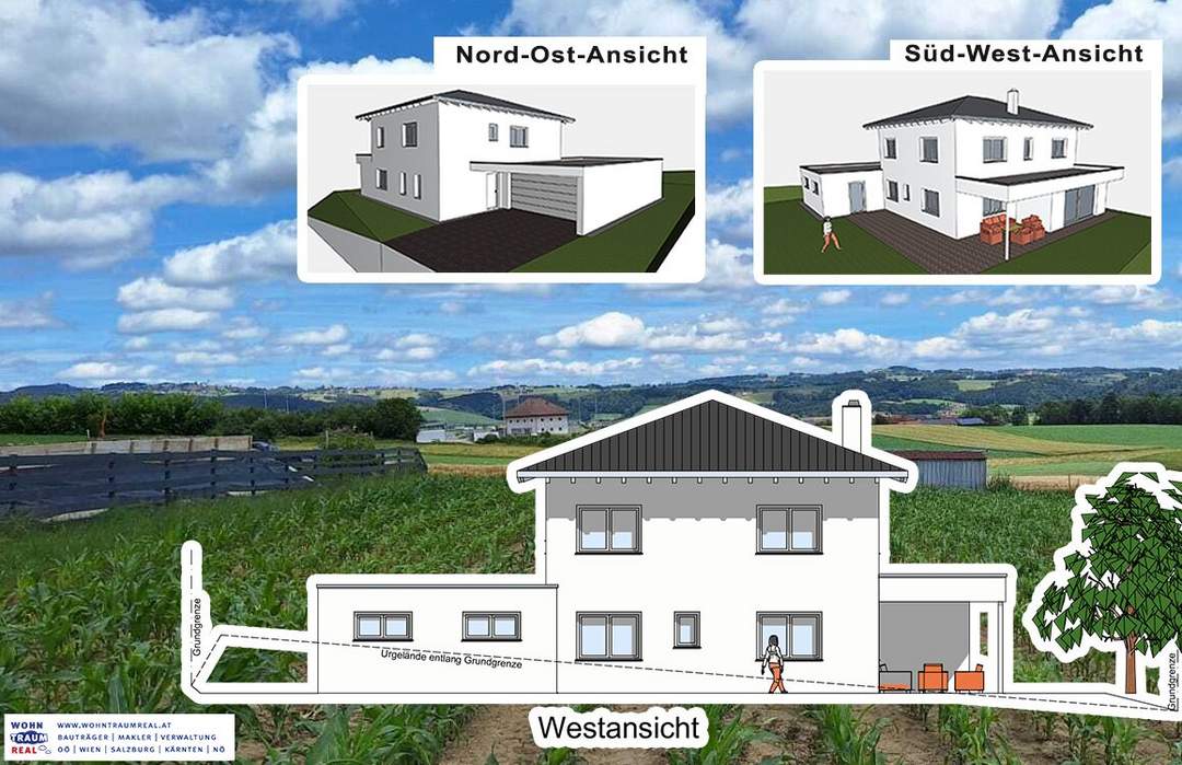 Herrliches Grundstück mit baugenehmigtem EFH-Projekt - bereit für Baustart!