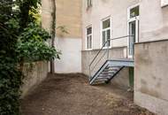 GARTENWOHNUNG NÄHE 1. BEZIRK, DONAUKANAL UND AUGARTEN | Komplett hofseitig | Sanierungsbedürftig | Rembrandtstraße