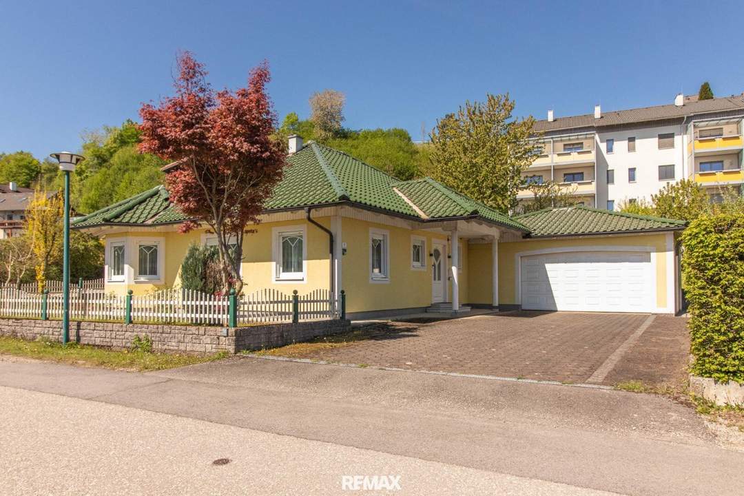 Familienbungalow im Steyrtal – energieeffizient dank moderner Erdwärme-Technologie!