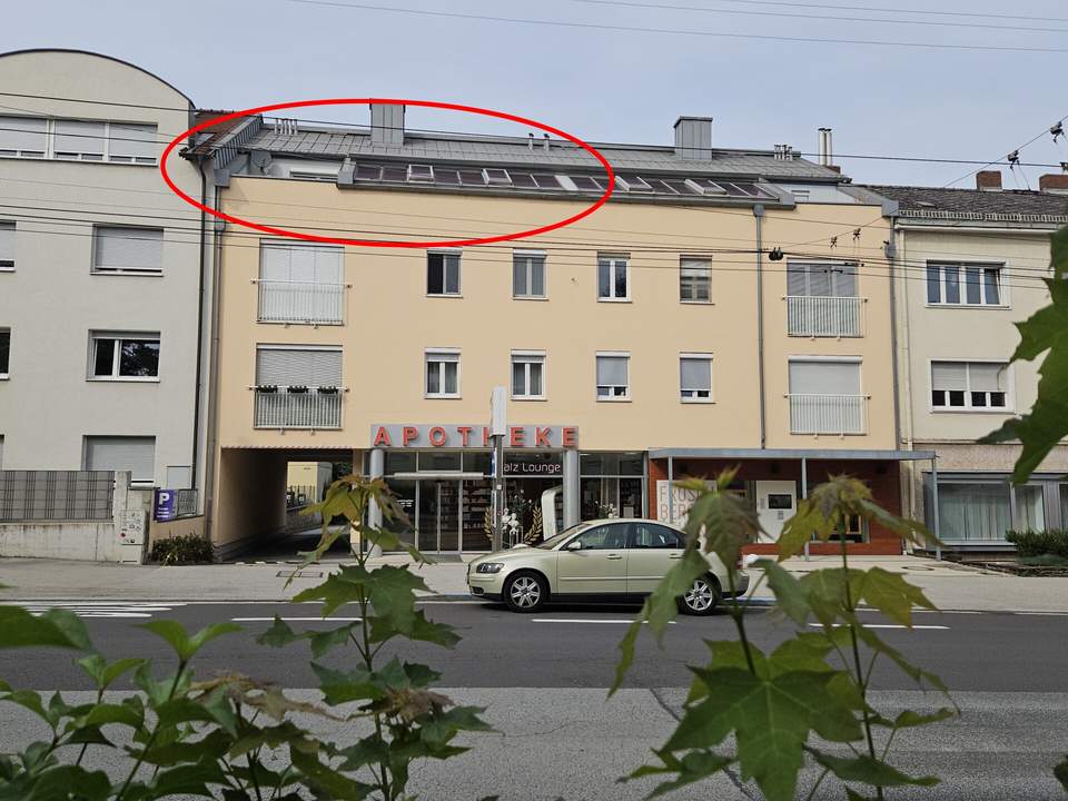 Dachgeschoßwohnung Linz - Froschberg