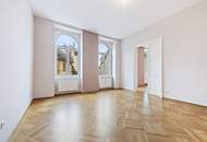 In Bestlage nahe Karmelitermarkt: Zentral begehbare Maisonette-Altbauwohnung in sehr gepflegtem Zustand und freiem Blick