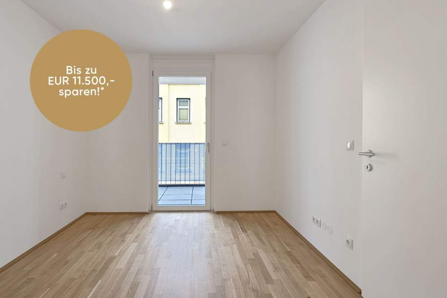 Stilvoll, kompakt, nachhaltig – Ihre Anlegerwohnung nahe der Alten Donau, Wohnung-kauf, 273.400,€, 1210 Wien 22., Donaustadt