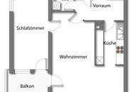 Freifläche und Nähe Neufeldersee - helle, moderne Wohnung mit Balkon und Autostellplatz (möblierte Übernahme möglich)