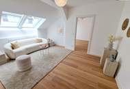 Stark reduziert - Stylischer Wohntraum im Dachgeschoss! Frisch saniert + Ruhelage + Traumhaftes Altbauhaus + Hofseitige Terrasse + U-Bahn ums Eck + Beste Infrastruktur und Anbindung!