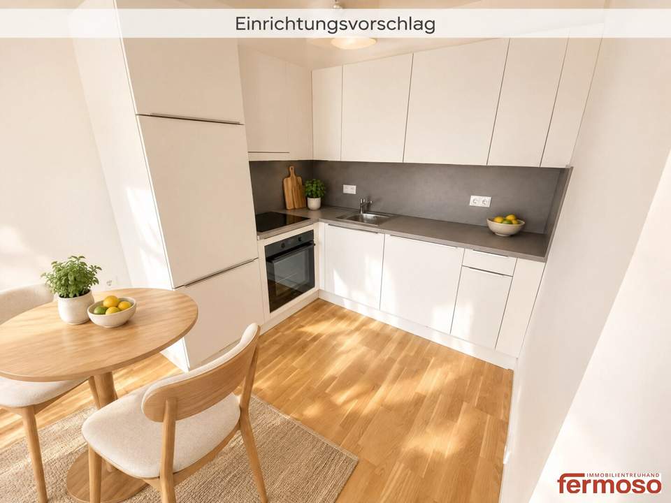 Moderne 2-Zimmer-Wohnung mit Balkon im 10. Bezirk