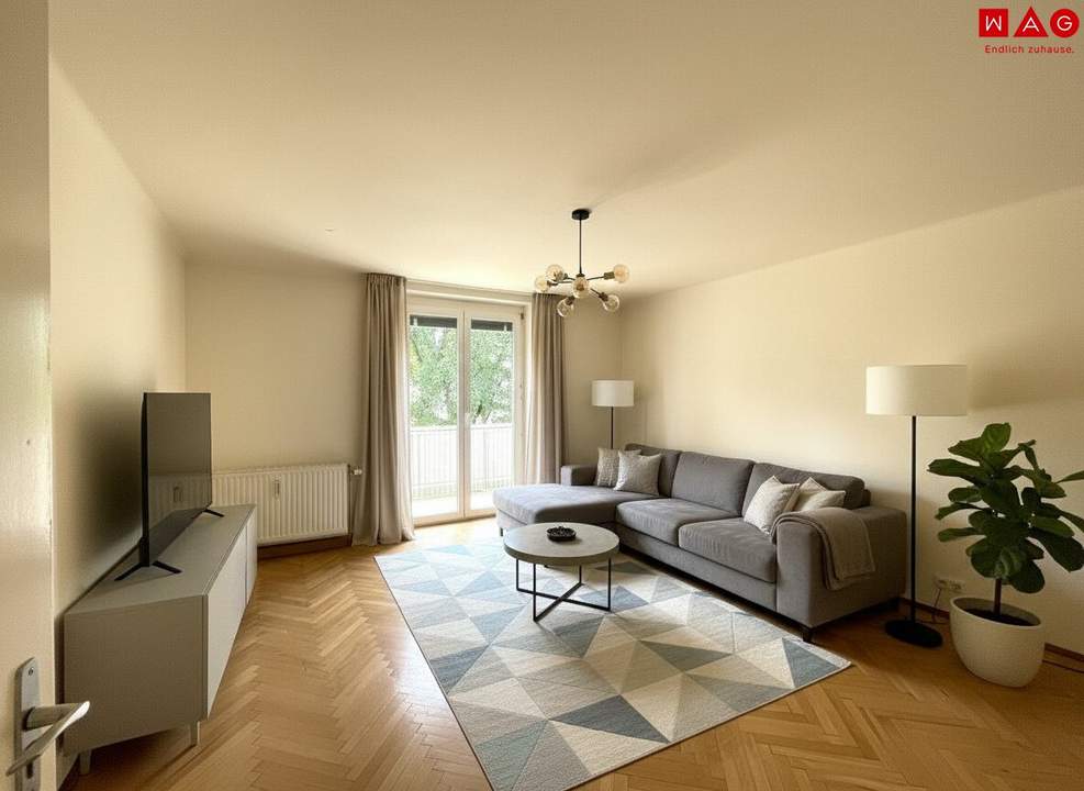 Leistbare Wohnung mit Gestaltungsbedarf in 4040 Urfahr