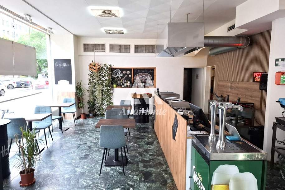 Charmantes italienisches Restaurant zur Übernahme, Gewerbeobjekt-miete, 1.915,08,€, 1030 Wien 3., Landstraße
