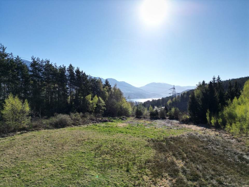 Großzügiges Baugrundstück am Sonnenplateau mit Blick auf den Millstättersees