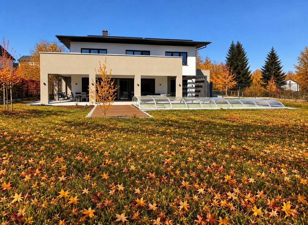 MUSIK, NATUR und LUXUS | Traumvilla mit Vielzweck-Tonstudio | großzügiger Außenbereich mit Pool | Photovoltaik | Smart-Home-System | Naturpanorama