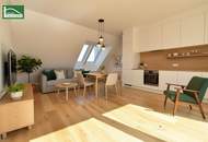 Atemberaubende Vorsorgewohnung (Nettopreis) im DG mit 3.Terrassen und einen fabelhaften Fernblick - sofort vermietbar in U1-Nähe. - WOHNTRAUM