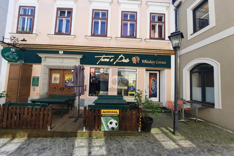 LEBEN &amp; ARBEITEN UNTER EINEM DACH ? RENDITESTARKES MULTITALENT MIT PUB &amp; WOHNUNG, Haus-kauf, 3340 Waidhofen an der Ybbs(Stadt)