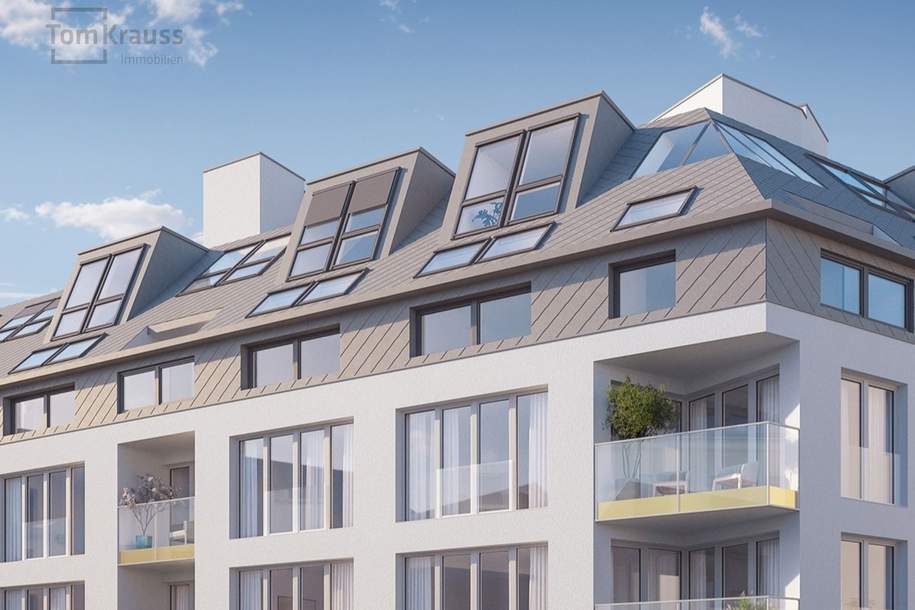 SONNIGES WOHNEN IM 1. DACHGESCHOSS, Wohnung-kauf, 374.300,€, 1210 Wien 22., Donaustadt