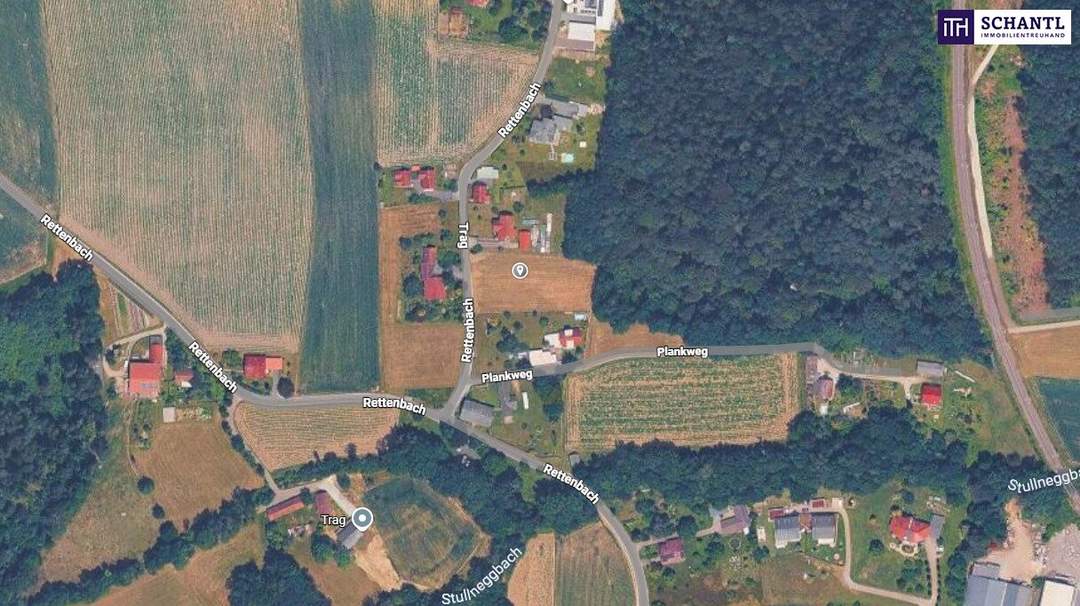 Idyllisches Baugrundstück in sonniger Lage – 1.553,07 m²