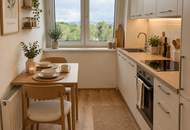 Sehr einladende, großzügige 2-Raum-Wohnung mit Loggia! Im Stadtteil Niedernhart/Spallerhof direkt neben dem Vital- und Einkaufszentrum Muldenstraße!