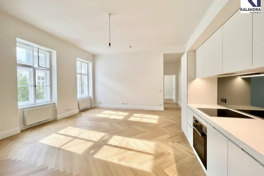 360° TOUR // GENERALSANIERTE ALTBAUWOHNUNG nahe RUDOLFSPARK, Wohnung-miete, 2.495,00,€, 1010 Wien 1., Innere Stadt