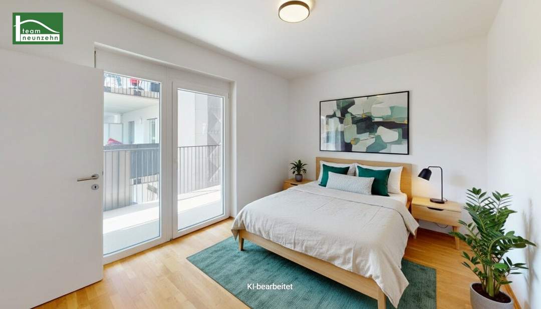 Attraktive Wohnqualität in zentraler Lage - Moderne 2-Zimmer-Wohnung mit Balkon!