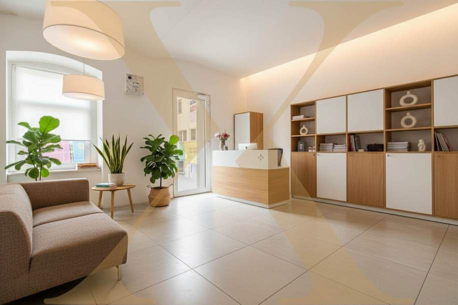 Generalsanierte Büro-/Ordinationsfläche in Linzer Bestlage nähe Promenade zu vermieten!, Gewerbeobjekt-miete, 1.658,33,€, 4020 Linz(Stadt)