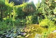 Außergewöhnliche Immobilie mit parkähnlichem Garten, ehemaliger Praxis und viel Raum zum Leben – 2152m² Grund!