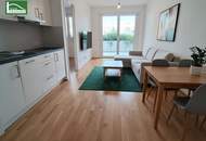 Ruhe auf der begrünten Terrasse genießen - hofseitige 2 Zimmer Neubauwohnung in bester Lage!