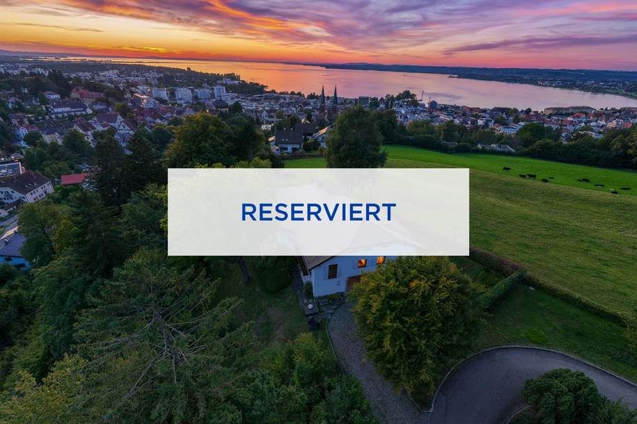 Prachtvolle Villa in Bregenz mit unverbaubarem Blick über den Bodensee, Haus-kauf, 6900 Bregenz