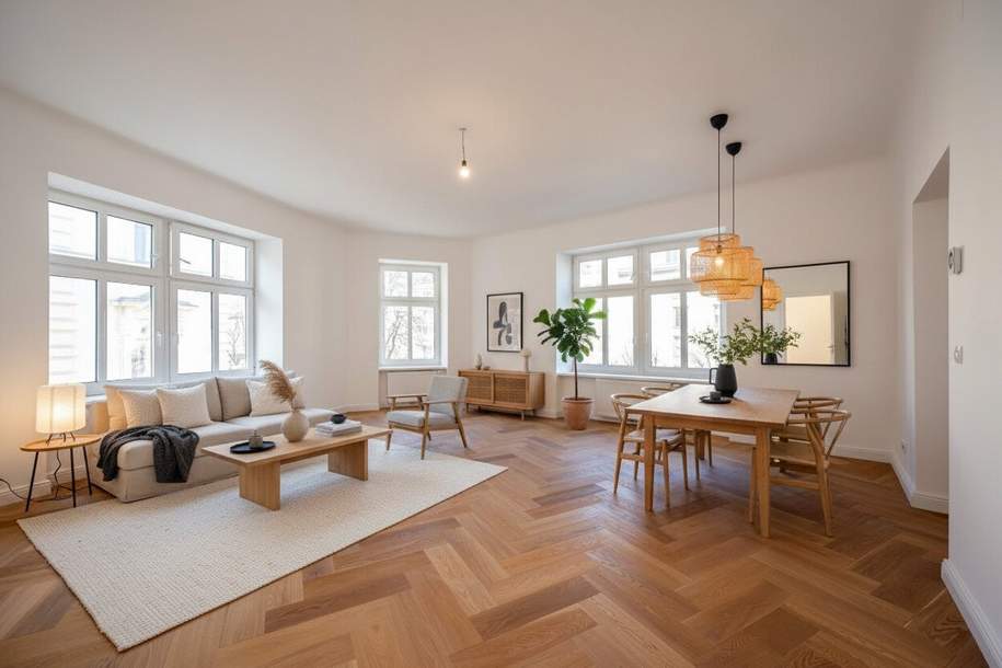 ++NEU++ fantastische 3-Zimmer ALTBAUwohnung nahe Augarten (Erstbezug) - TOPLAGE!, Wohnung-kauf, 549.000,€, 1020 Wien 2., Leopoldstadt
