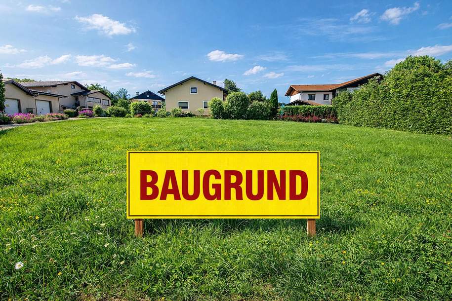 Bürmoos: Sonniges Grundstück in Toplage!, Grund und Boden-kauf, 321.000,€, 5111 Salzburg-Umgebung