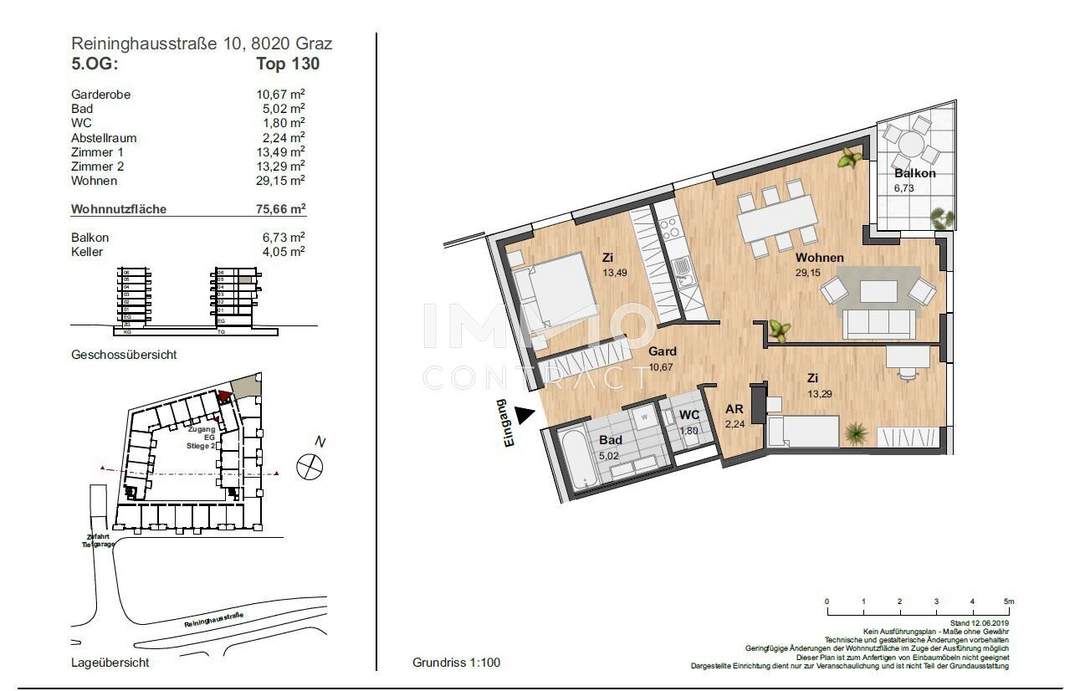 JETZT TOPAKTION: EIN MONAT MIETFREI !!! 3-ZIMMERWOHNUNG MIT TOPAUSSTATTUNG IM NEUEN REININGHAUS