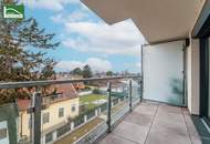 Wohnen in Grünruhelage von Süßenbrunn - Moderne Wohnung mit privater Dachterrasse! S-Bahn S1 in Gehweite! Luftwärmepumpe !