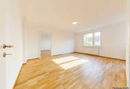 ERSTBEZUG nach Sanierung I Großzügige 2 Zimmer Wohnung mit Ausblick ins Grüne I inkl. Tischlerküche mit Siemens Geräten I Alte Donau Nähe