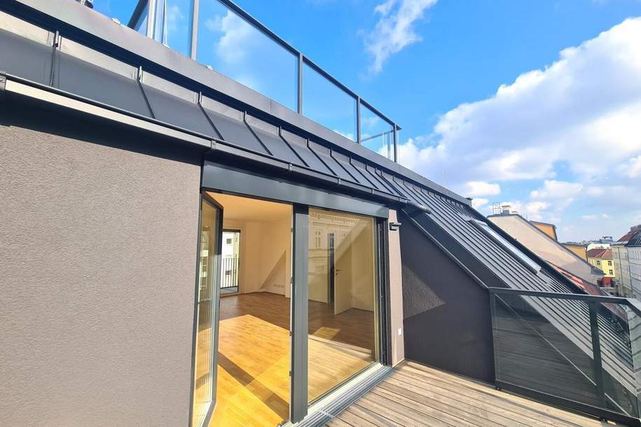 Dachterrassentraum! 3-Zimmer-Erstbezugs-Wohnung mit 3 Terrassen nahe AKH, Wohnung-kauf, 991.100,€, 1180 Wien 18., Währing