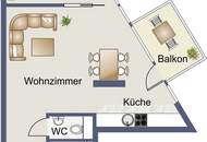 Befristet vermietet - 15ter Stock - Parkapartments beim BELVEDERE!
