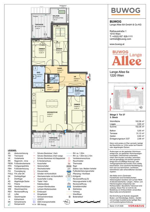 Lange Allee 6A - Eigentum in 1220 Wien