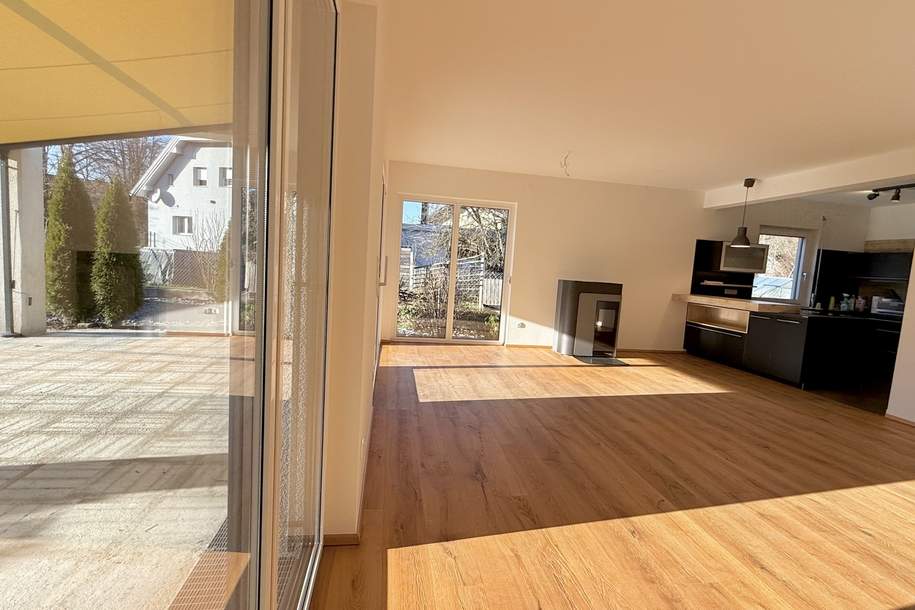 15 MIN VON KLAGENFURT: neuwertiger, lichdurchfluteter Bungalow mit Doppelcarport & separatem Studio, Haus-miete, 2.000,00,€, 9170 Klagenfurt Land