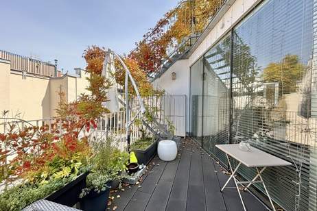 Blick über Wien I 3 Außenflächen I ca. 67 m² beeindruckender Wohn-Essbereich I Stellplätze im Haus verfügbar I, Wohnung-kauf, 1.395.000,€, 1040 Wien 4., Wieden