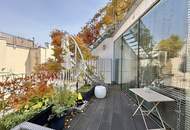 Blick über Wien I 3 Außenflächen I ca. 67 m² beeindruckender Wohn-Essbereich I Stellplätze im Haus verfügbar I