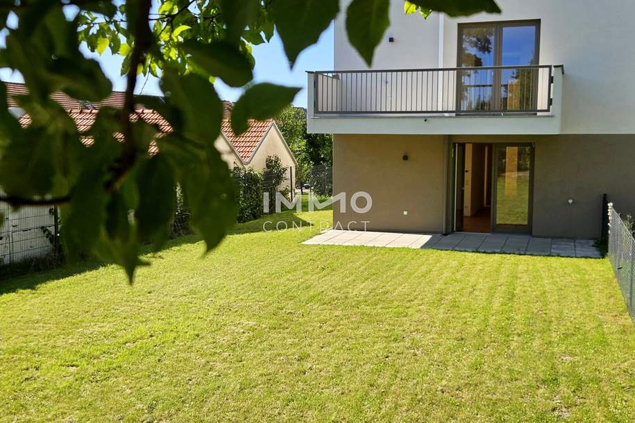 Gartenparadies & Familientraum: 4-Zimmer-Wohnung im Erstbezug in exklusiver Anlage - provisionsfrei!, Wohnung-kauf, 608.900,€, 2333 Bruck an der Leitha
