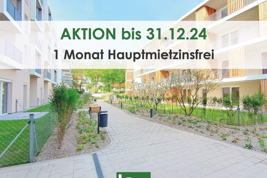 Steingötterhof: Stadt trifft Natur  - Neubau-Erstbezugswohnungen in wunderbarer Lage. - WOHNTRAUM, Wohnung-miete, 575,16,€, 3100 Sankt Pölten(Stadt)