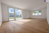 Fast Wien, aber besser angebunden: Schwechat entdecken! Naturnah + perfekt angebunden! 4-Zimmer-Gartenwohnung mit hochwertiger und nachhaltiger Ausstattung im DAS WEGL!