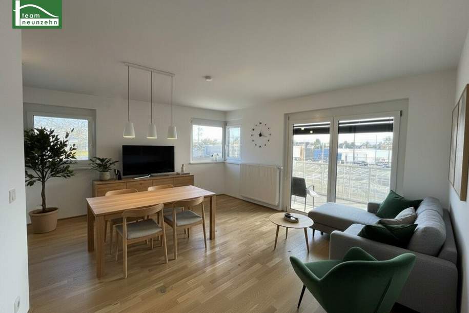 LEO 131 - Sonnige Eck-Wohnung mit großem Balkon und Einbauküche - U6 und S-Bahn Floridsdorf in 4 Busstationen, Wohnung-miete, 942,65,€, 1210 Wien 21., Floridsdorf