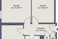 3-Zimmer-Eckwohnung in Josefiau