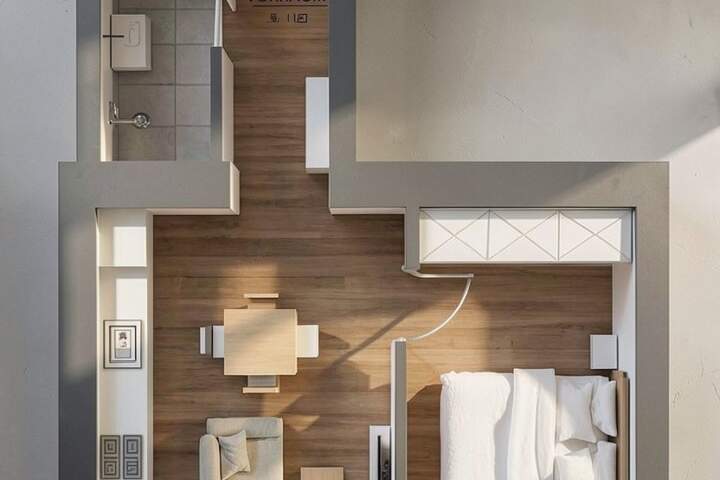 Erstbezug! Kompakte 2 Zimmer Altbauwohnung (Top 8), Wohnung-kauf, 229.000,€, 1180 Wien 17., Hernals