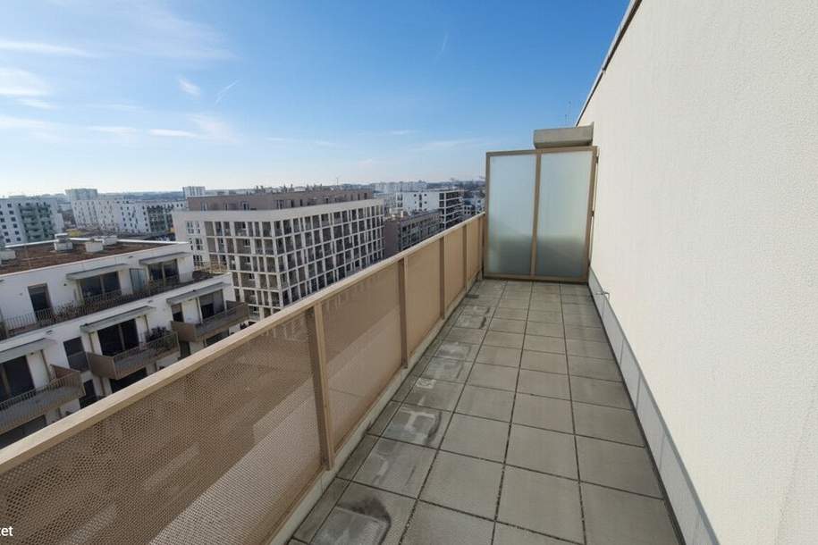 Moderne 3-Zimmer-Wohnung mit großer Terrasse nahe U1 Rennbahnweg, Wohnung-miete, 1.499,00,€, 1220 Wien 22., Donaustadt