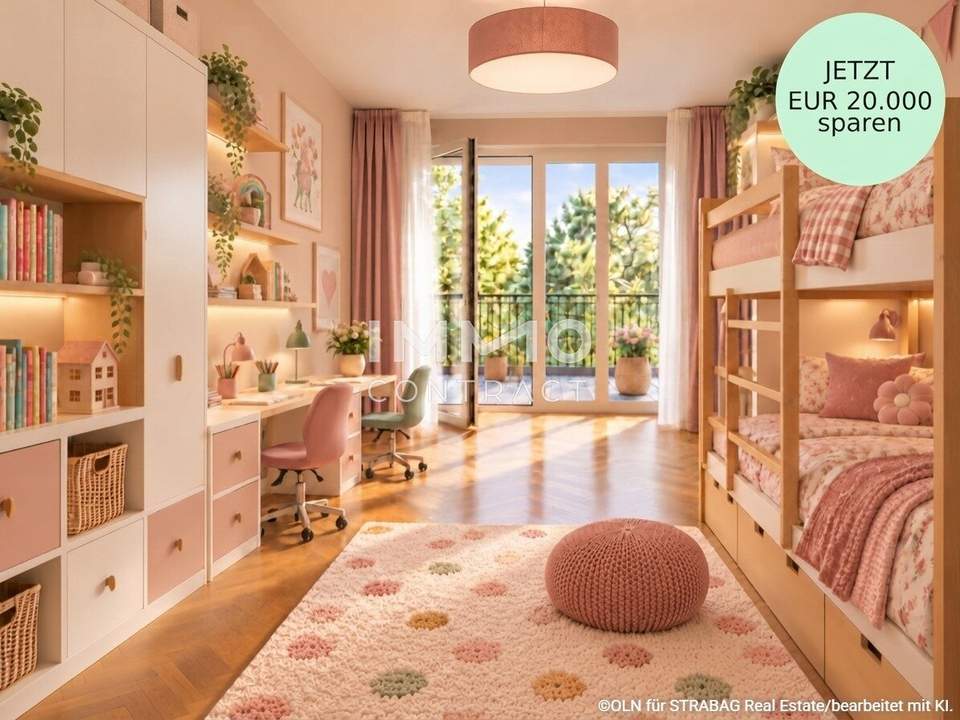 Provisionsfreier Neubau-Erstbezug mit zwei Bädern und westseitigem Balkon