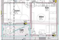 2-Zimmerwohnung mit Loggia zu mieten!