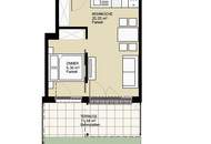 Schöne 1,5-Zimmer Wohnung mit Terrasse und Garten