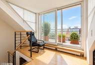 Über den Dächern der Josefstadt – exklusive Dachgeschossresidenz mit Galerie, Dachterrasse & 2 Garagen!